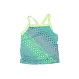 Lands' End Swimsuit Cover Up: Green Sporting & Activewear - Kids Girl's Size 8