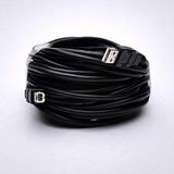 30ft USB Cable Extension for Printer - USB A Male to USB B Male with Repeater By FireFold