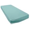 Spannbettlaken HOME AFFAIRE "Cremona, in den Qualitäten: Baumwolle mit Elastan oder Biber", blau (petrol), B:200cm L:200cm, Jersey-Elasthan, Obermaterial: 96% Baumwolle, 4% Elasthan, Laken, Premium Qualität, Größe ab 90x200 cm