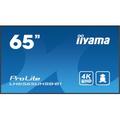 iiyama ProLite Pannello piatto per segnaletica digitale 163.8 cm (64.5") LCD Wi-Fi 500 cd/m² 4K Ultra HD Nero Processore