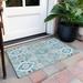 Addison Rugs Machine Washable Indoor/Outdoor Chantille ACN1002 Teal | 30 H x 20 W x 0.19 D in | Wayfair ACN1002TE20X30