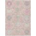 Pink 120 x 96 x 0.19 in Area Rug - Canora Grey Machine Washable Indoor/Outdoor Chantille ACN1026 Rug Polyester | 120 H x 96 W x 0.19 D in | Wayfair