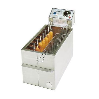 Gold Medal Small Corn Dog Fryer with Drain