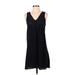 Rag & Bone Casual Dress V Neck Sleeveless: Black Dresses - Women's Size X-Small