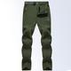 Men's Cargo Pants Hiking Pants Trousers Tactical Pants Military Outdoor Regular Fit Waterproof Breathable Quick Dry Pants / Trousers Zipper Pocket Black Green Hunting Climbing Camping / Hiking