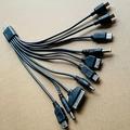 un cavo dati drag ten per telefono cellulare usb10 e 1 cavo di ricarica dieci in uno per la ricarica della luce da campeggio