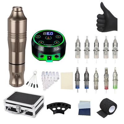 BaseKey Professional Tattoo Kit Tattoo Machine - 1 pcs Tattoo Machines, Professional / Low Noise / Multi Function Aluminum Alloy 18 W Tattoo Pen