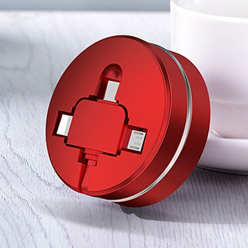 Cafele ist geeignet für Apple 3-in-1-Datenkabel 1 Drag 3 Handy versenkbares Ladekabel Multifunktions-5A Schnellladung Image