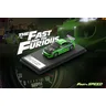 (Pre-ordine) Fast Speed FS 1:64 Eclipse D30 Robocar FNF Green Diecast Model Car