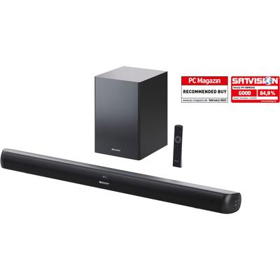 SHARP Soundbar "HT-SBW202", schwarz, B:92cm H:6,4cm T:8,6cm, Lautsprecher