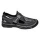 LDadgf Men's Summer Wading Shoes, Beach Shoes, Mesh Breathable Summer Casual Shoes, Simple Sandals, La Trainer Shoes, Men 43, black, 12 UK