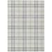 Gray 46 x 30 x 0.19 in Area Rug - Addison Rugs Machine Washable Indoor/Outdoor Chantille ACN1052 Silver Rug | 46 H x 30 W x 0.19 D in | Wayfair