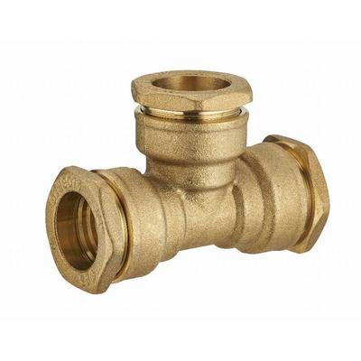 Noyon&thiebault - T-Stück Messing gleich für Polyethylenrohr ø 25 mm - 1731-25L1 Image