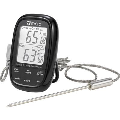 Grillthermometer Schwarz - Tepro Garten Image