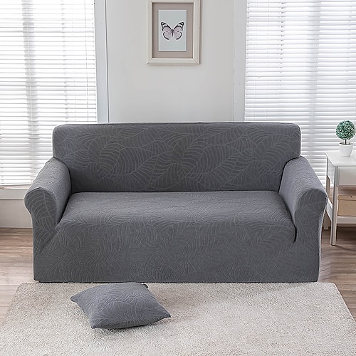 wasserabweisender Waffel-Sofabezug 1/2/3/4-Sitzer-Sofabezug für Wohnzimmer elastischer L-förmiger Ecksofabezug Couchbezug Image