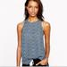 J. Crew Tops | J. Crew Racer Square Dot Sleeveless Tank Top | Color: Blue/Green | Size: 12