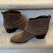 Jessica Simpson Shoes | Jessica Simpson Shoes/ Jessica Simpson Leather Ankle Boots/Tan/Size 9 1/2 | Color: Tan | Size: 9.5