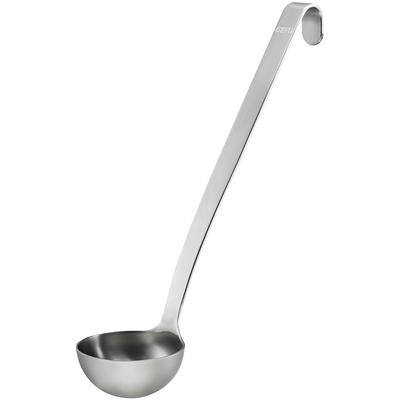 Schöpflöffel GEFU "BASELINE", silber, B:6,2cm Ø:7cm, Edelstahl 18/10, Kochlöffel, Edelstahl 18/10