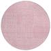 Pink 96 x 96 x 0.19 in Area Rug - Addison Rugs Chantille Area Rug Polyester | 96 H x 96 W x 0.19 D in | Wayfair ACN1044PI8RO