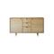 Mobile per il bagno in legno di quercia massello 145 cm