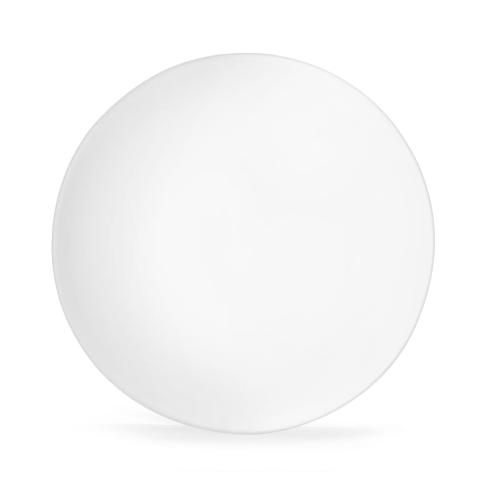 Piatto da portata (x6) in porcellana di limoges bianco