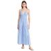 Stripe Tiered Maxi Dress - Blue - Madewell Dresses
