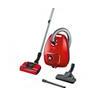 Aspirateur Robot BOSCH BGBS4PET1 ProAnimal - Traîneau Anti Poils d'Animaux ? Avec sac 4L ? 75 dB - 600 W - Rouge