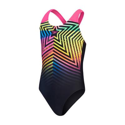 Speedo - Kid's Digital Placement Splashback Creora - Badeanzug Gr 164 bunt Image