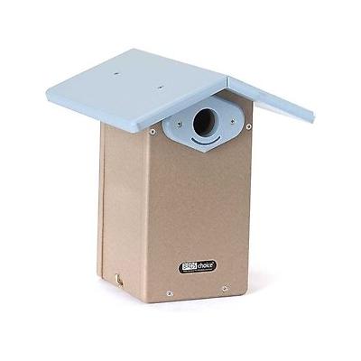 Birds Choice Ultimate Bluebird House, Taupe & Blue, Medium