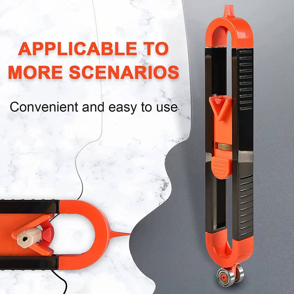 Jauge de Contour, outil de traçage, outils de profil précis, duplicateur de forme irrégulière pour le bricolage, outils de mesure des bords des coins du bois