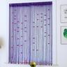 Rose Thread Door Curtain, 39x79 Inch Rose Thread Door Curtain, Privacy Door Frame Tassel Rose Thread Door Curtain For Home Decor Door Windows