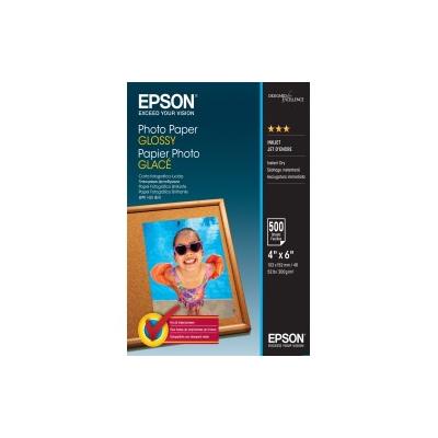 Epson Photo Paper Glossy - 10x15cm - 500 Blätter