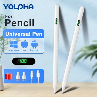 Universal Stylus Pen for iPad2018-2024 &Mobile Phone Touch Screen Pen for Android Xiaomi HUAWEI IOS