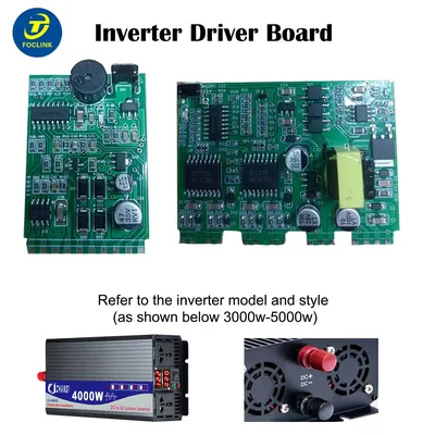 3000W 4000W 5000W DC 12V-72V To AC 110V 220V Inverter Accessories Inverter Driver Board Power Module