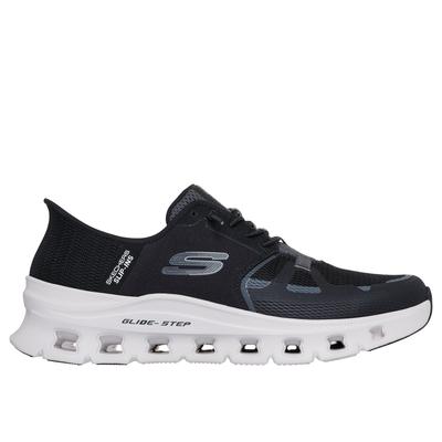 Skechers Men's Slip-ins: Glide-Step Pro Hands Free Slip-ins Sneaker | Size 9.5 | Black | Textile/Synthetic | Vegan | Machine Washable