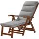 Foldable Sun Lounger for Garden, with Padded Cushion | Portable Outdoor Reclining Lounge Chair Camping Bed Folding Sunbed Recliner Chair for Garden, Patio, Beach