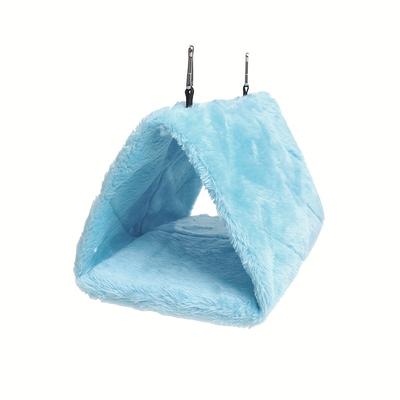 1pc Winter Warm Bird Nest, Parrot House, Shed Hut, Hanging Hammock, Finch Cage, Plush Fluffy Birds Hideaway For Hamster Parrot Macaw Budgies Eclectus Parakeet Cockatiels Cockatoo Lovebird
