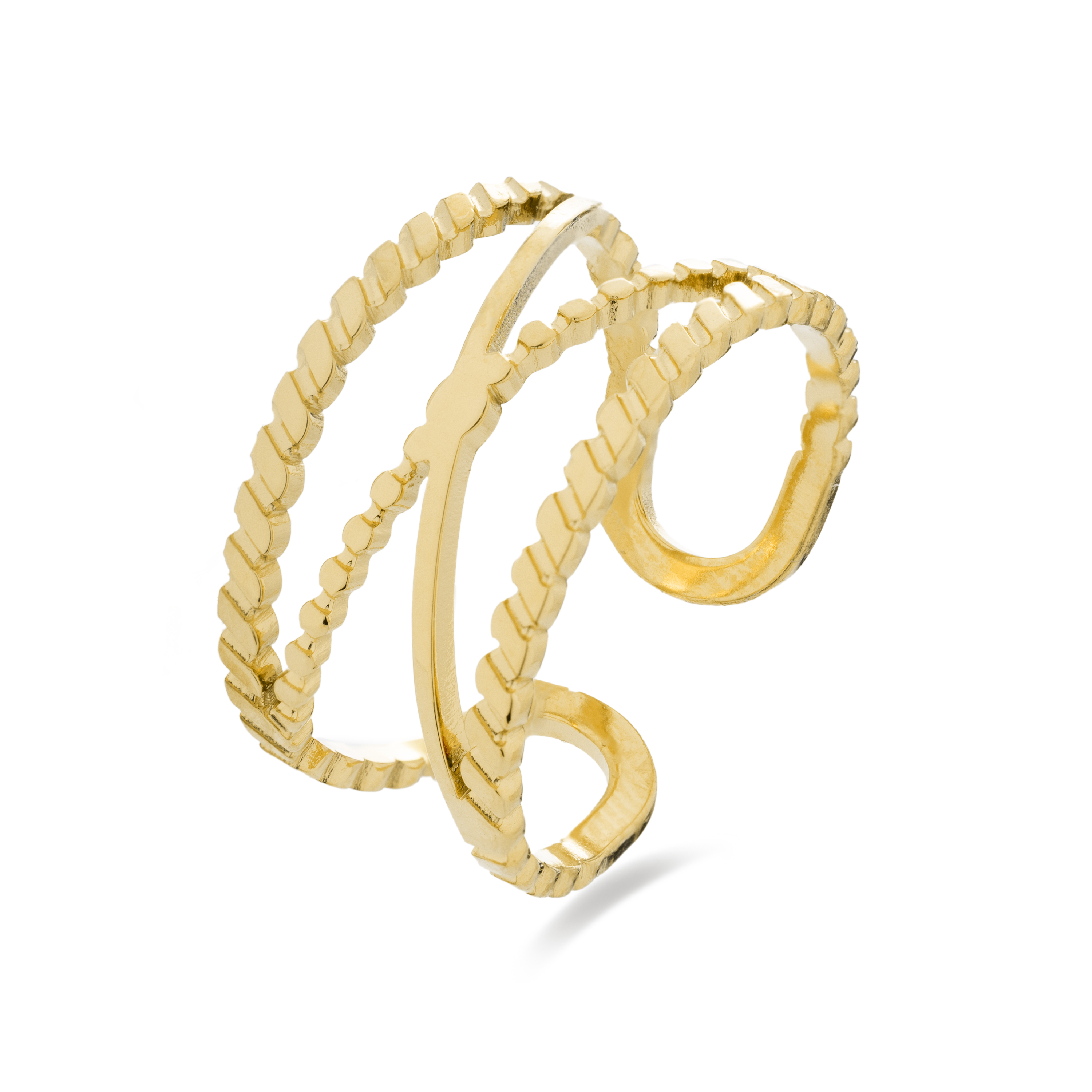 Luxenter Ring aus 18K Gelbgold - Eagro Image