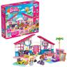 Mega Bloks - Mega Construx Barbie Casa di Malibu 303 Mattoncini da Costruzione - Multicolor