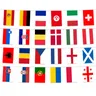 2024 Il 24-Forte Calcio Euro Lati Partecipanti Bandiere Decorazione Artigianale per la Casa Indoor