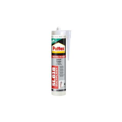 Pattex - SL618 – Neutrales Silikondichtmittel für transparente Spiegel 300 ml Image