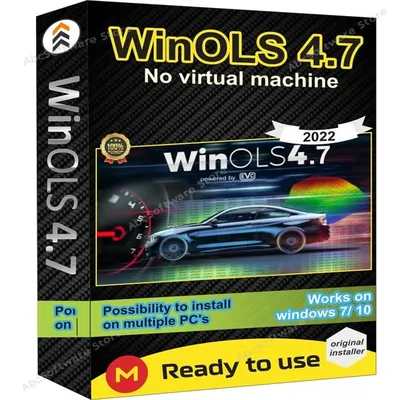 Winols 4.7 Full Activated Working on Windows 7 10 No Need Vmware Multi-language +2021 Damos +ECM