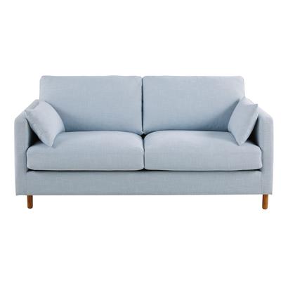 Ausziehbares 3-Sitzer-Sofa, eisblau