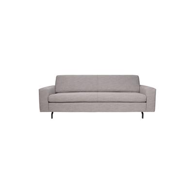 3-Sitzer-Sofa aus Stoff, grau