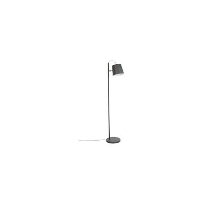 Stehlampe aus Metall, beige