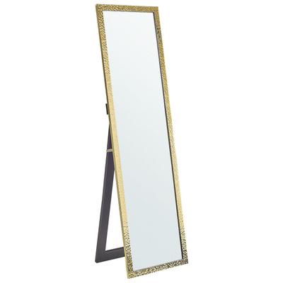 Standspiegel Kunststoff gold 140x40