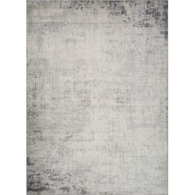 Abstrakt Moderner Teppich Weiß/Grau 160x215