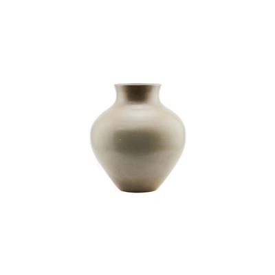 Vase aus Keramik H41, braun