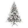 Verschneiter Weihnachtsbaum, 210 cm mit 1791 Zweigen