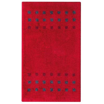 Badvorleger aus Acryl, 70 x 120 cm, rot